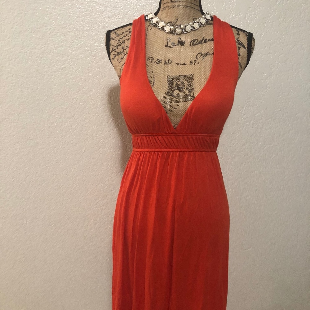 Orange Dress Size Small